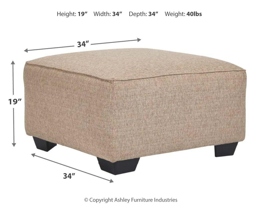 Baceno - Oversized Accent Ottoman