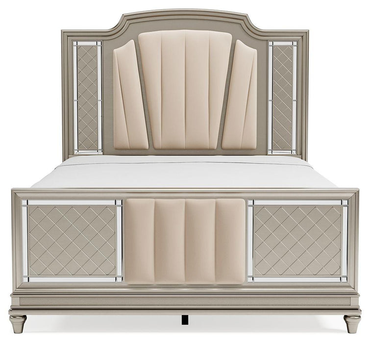 Chevanna - Upholstered Panel Bed