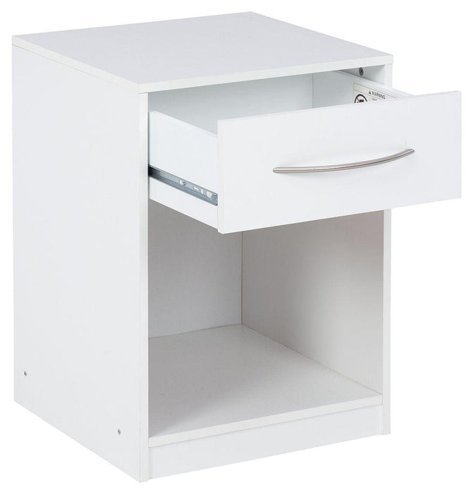 Flannia - One Drawer Night Stand