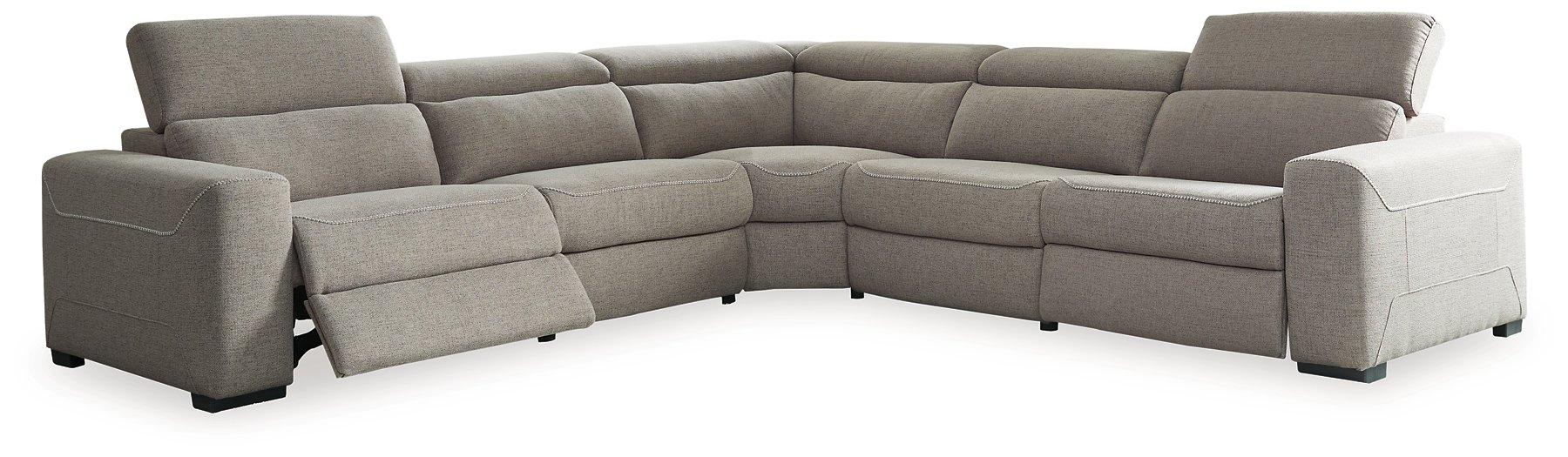 Mabton 5-Piece Power Reclining Sectional