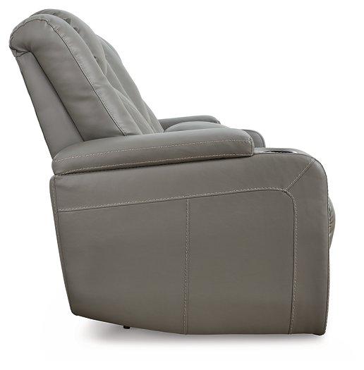 Mancin Reclining Loveseat with Console