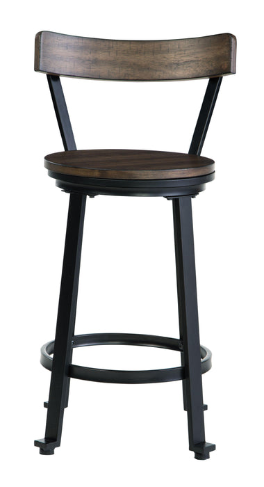 Melenski - Swivel Barstool (2/cn)