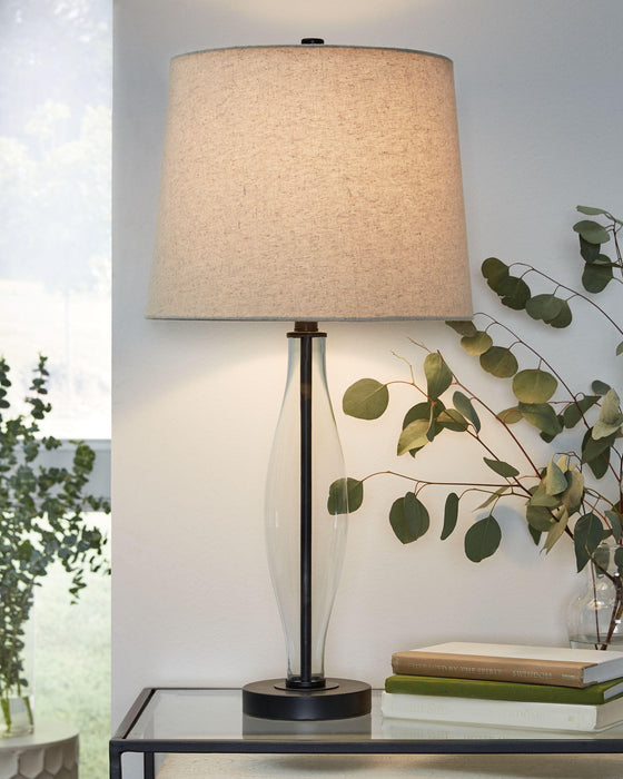 Travisburg - Glass Table Lamp (2/cn)