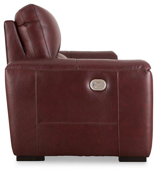 Alessandro Garnet Power Reclining Sofa