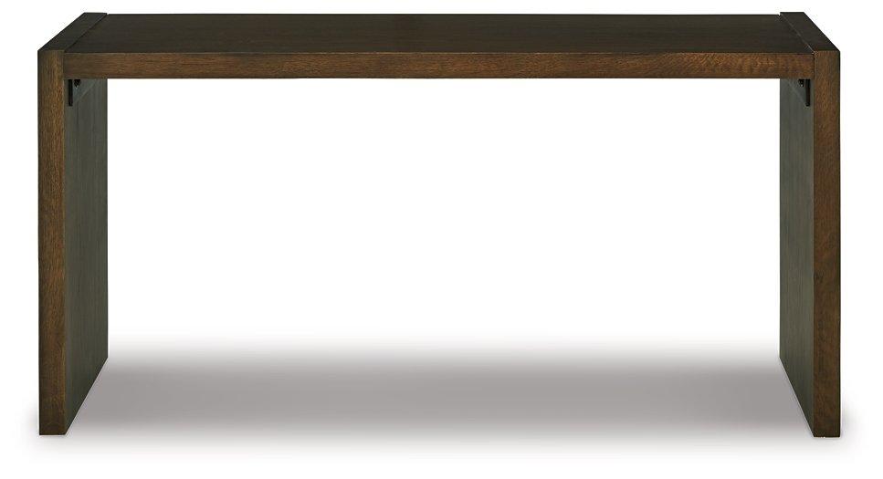 Balintmore Brown Over Ottoman Table