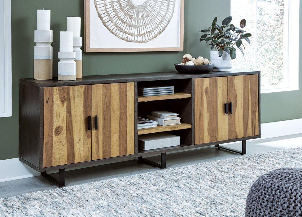 Bellwick Natural/Brown Accent Cabinet