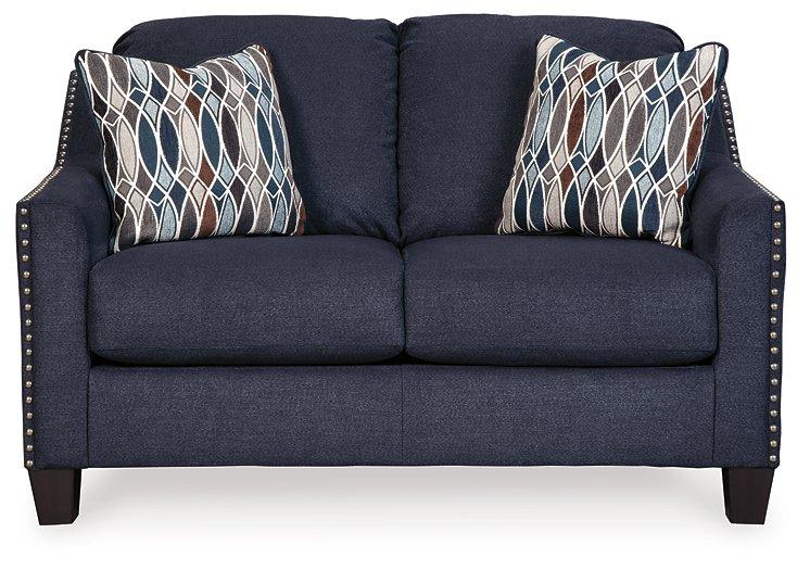 Creeal Heights Ink Sofa and Loveseat