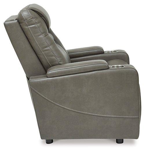 Crenshaw Smoke Power Recliner