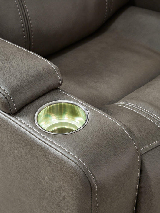 Crenshaw Smoke Power Recliner