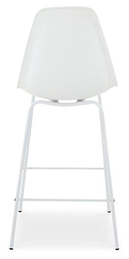 Forestead White Counter Height Bar Stool