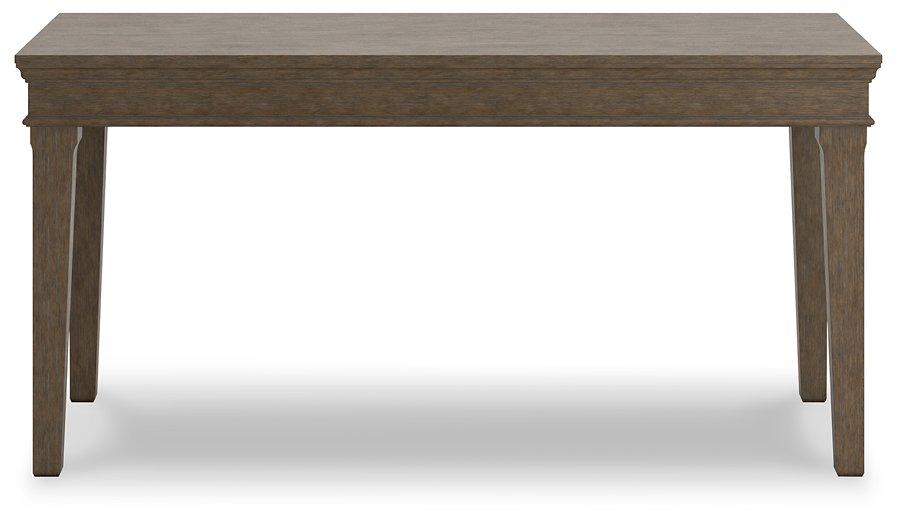 Janismore Weathered Gray 63" Home Office Desk