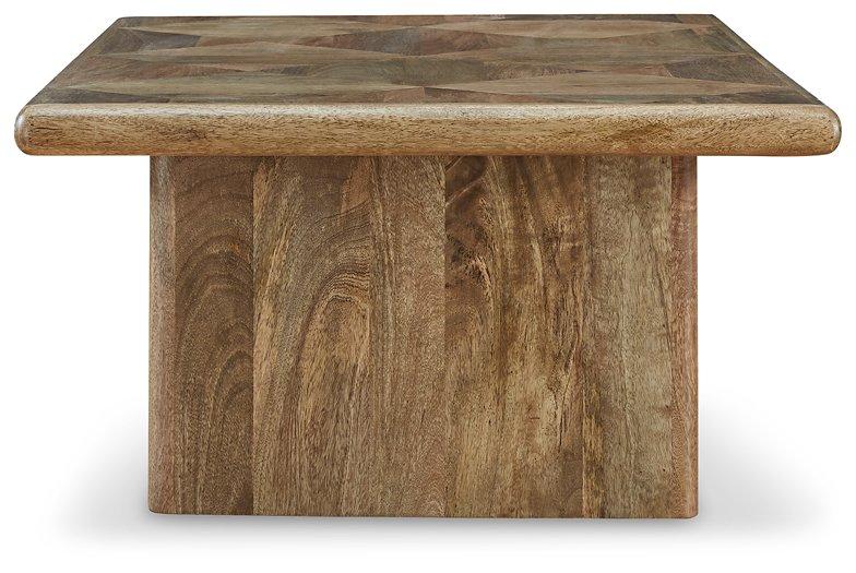 Lawland Light Brown Coffee Table