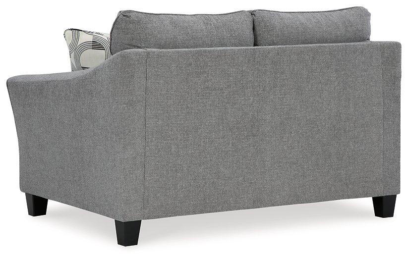 Mathonia Smoke Loveseat