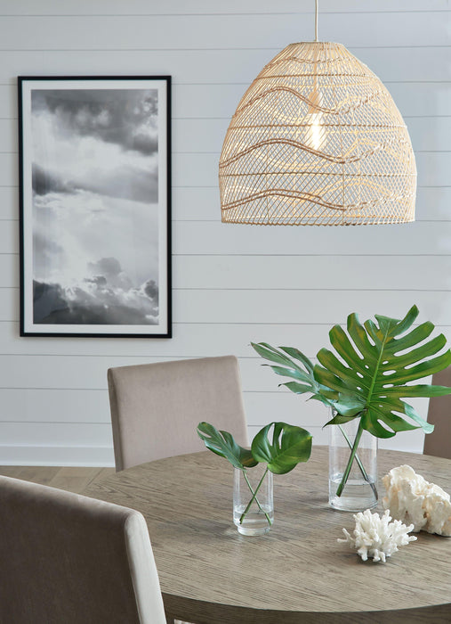 Coenbell - Rattan Pendant Light (1/cn)