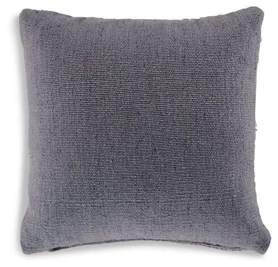 Yarnley Gray/White Pillow (Set of 4)