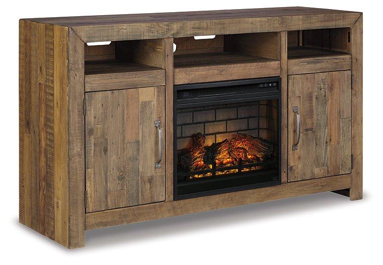 Sommerford 62" TV Stand with Electric Fireplace