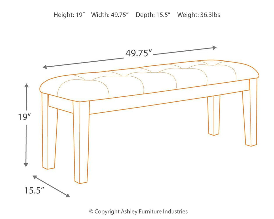 Ralene - Large Uph Dining Room Bench