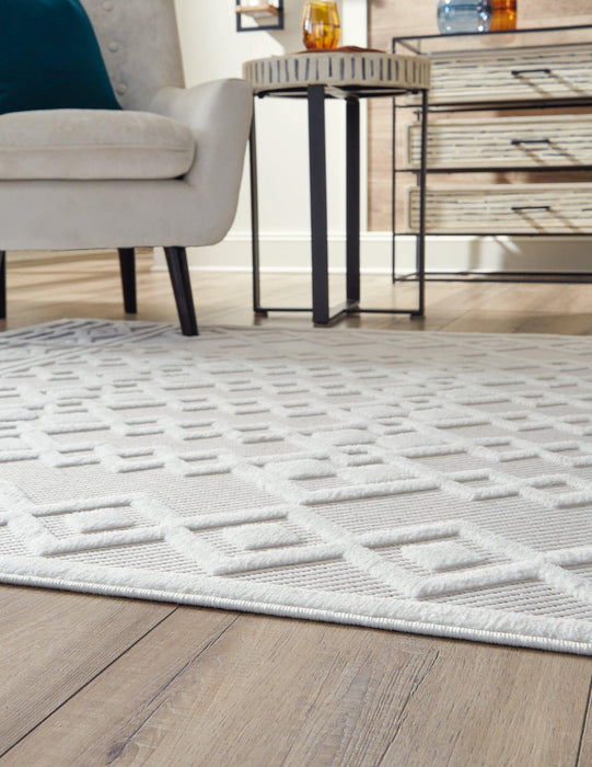 Larkton Cream 5'3" x 7' Rug