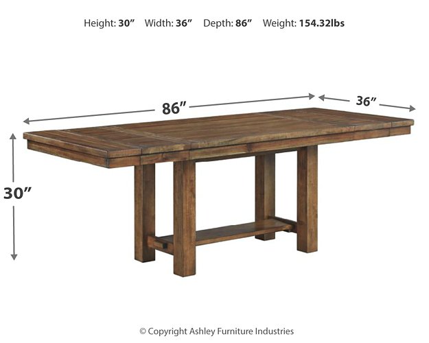 Moriville 6-Piece Dining Package