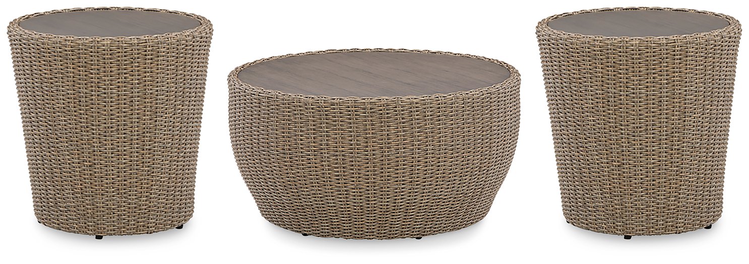 Danson 3-Piece Outdoor Occasional Table Package