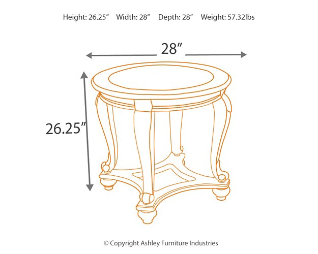 Norcastle 2-Piece Table Package