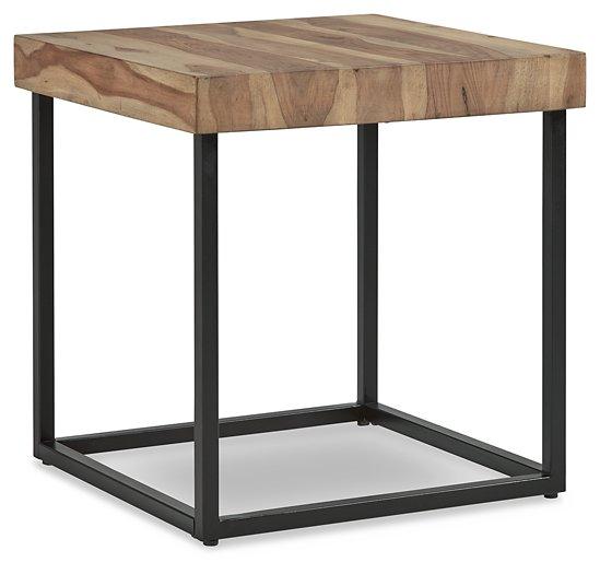 Bellwick Natural/Black End Table image