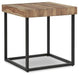 Bellwick Natural/Black End Table image