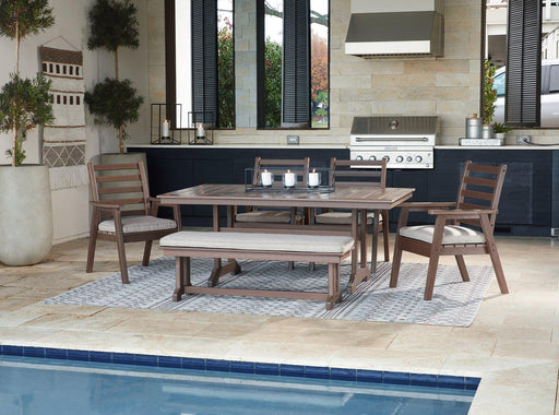 Emmeline 6-Piece Outdoor Dining Set image