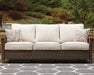 Paradise Trail Outdoor Sofa, Lounge Chairs and Fire Pit Table image